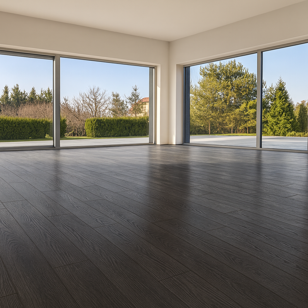 Galeria inspiracji ComfortPlus - BerryAlloc - Chateau+ / Charme Black · 8 mm / 504 x 84 mm / 4 mikrofugi · OmniLoc A/B
